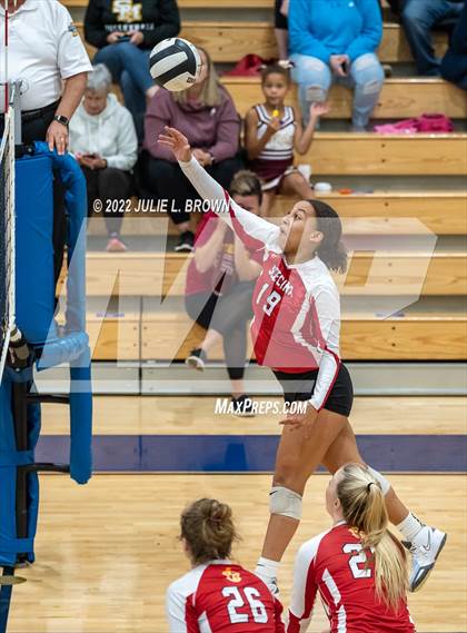 Thumbnail 1 in Cathedral vs Indianapolis Scecina Memorial (City Tourney final) photogallery.