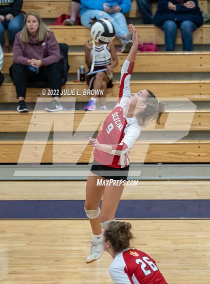 Thumbnail 2 in Cathedral vs Indianapolis Scecina Memorial (City Tourney final) photogallery.