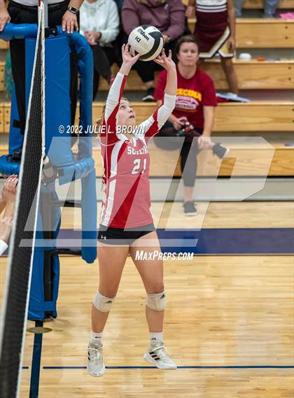 Thumbnail 3 in Cathedral vs Indianapolis Scecina Memorial (City Tourney final) photogallery.