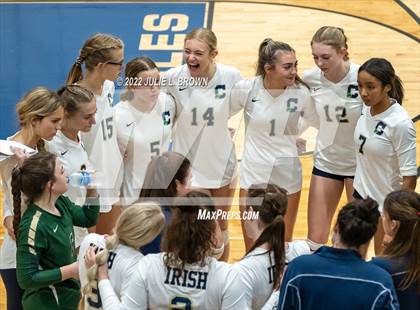 Thumbnail 3 in Cathedral vs Indianapolis Scecina Memorial (City Tourney final) photogallery.