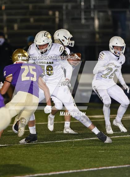 Thumbnail 2 in Evergreen vs Holy Family (CHSAA 3A Playoffs Rd 1) photogallery.
