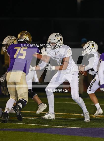 Thumbnail 3 in Evergreen vs Holy Family (CHSAA 3A Playoffs Rd 1) photogallery.