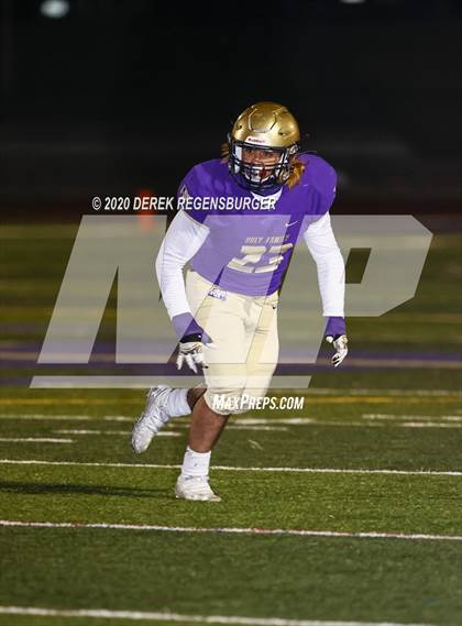 Thumbnail 3 in Evergreen vs Holy Family (CHSAA 3A Playoffs Rd 1) photogallery.