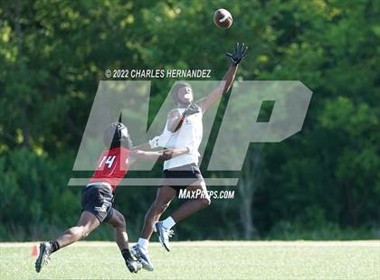Thumbnail 2 in Harker Heights vs Tompkins (Texas 7 on 7 State Qualifier) photogallery.