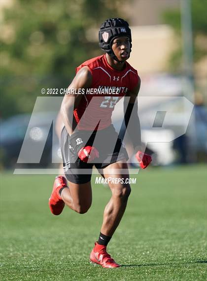 Thumbnail 3 in Harker Heights vs Tompkins (Texas 7 on 7 State Qualifier) photogallery.