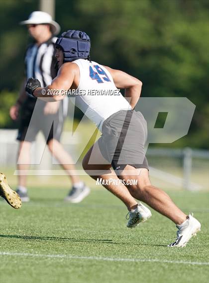 Thumbnail 2 in Harker Heights vs Tompkins (Texas 7 on 7 State Qualifier) photogallery.