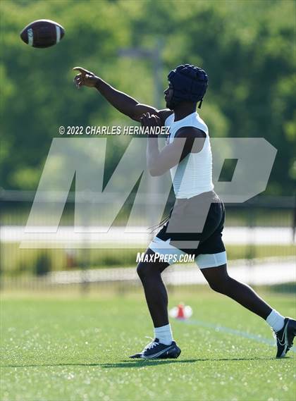 Thumbnail 1 in Harker Heights vs Tompkins (Texas 7 on 7 State Qualifier) photogallery.