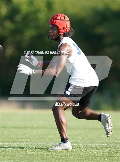 Thumbnail 1 in Harker Heights vs Tompkins (Texas 7 on 7 State Qualifier) photogallery.