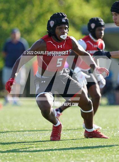 Thumbnail 3 in Harker Heights vs Tompkins (Texas 7 on 7 State Qualifier) photogallery.