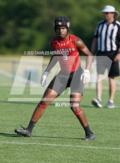 Thumbnail 1 in Harker Heights vs Tompkins (Texas 7 on 7 State Qualifier) photogallery.