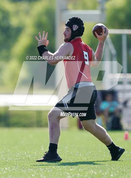 Thumbnail 2 in Harker Heights vs Tompkins (Texas 7 on 7 State Qualifier) photogallery.