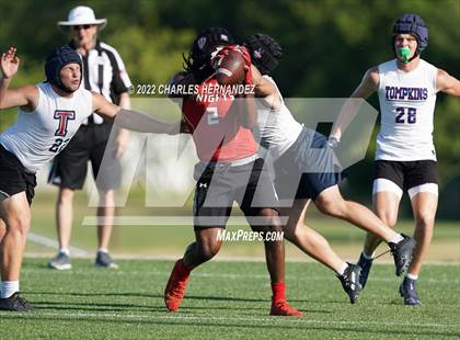Thumbnail 1 in Harker Heights vs Tompkins (Texas 7 on 7 State Qualifier) photogallery.