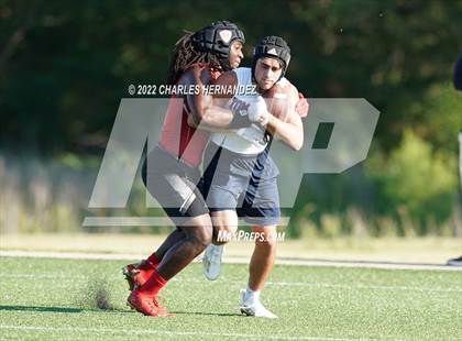 Thumbnail 3 in Harker Heights vs Tompkins (Texas 7 on 7 State Qualifier) photogallery.