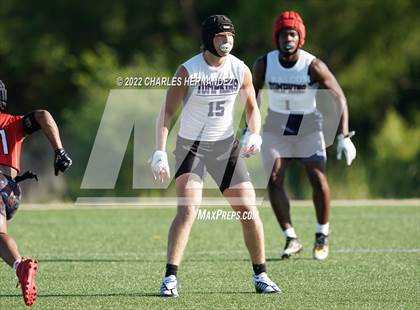 Thumbnail 1 in Harker Heights vs Tompkins (Texas 7 on 7 State Qualifier) photogallery.