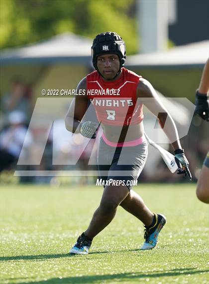 Thumbnail 3 in Harker Heights vs Tompkins (Texas 7 on 7 State Qualifier) photogallery.