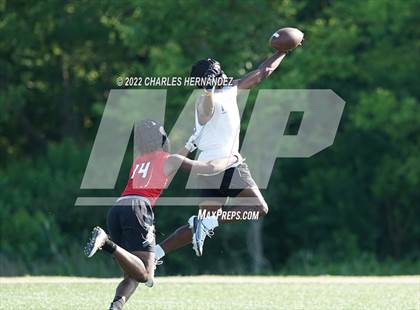 Thumbnail 1 in Harker Heights vs Tompkins (Texas 7 on 7 State Qualifier) photogallery.