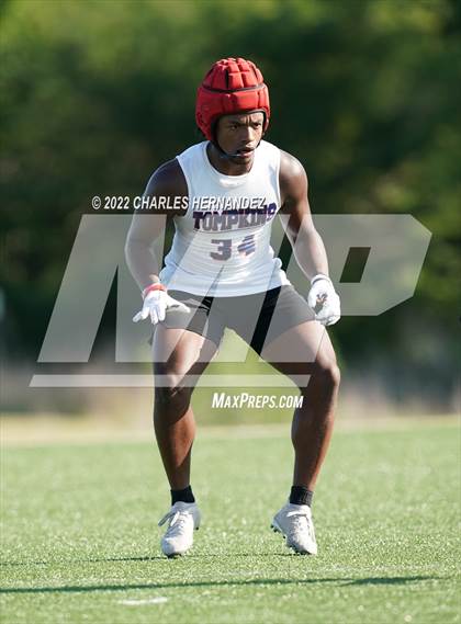 Thumbnail 3 in Harker Heights vs Tompkins (Texas 7 on 7 State Qualifier) photogallery.