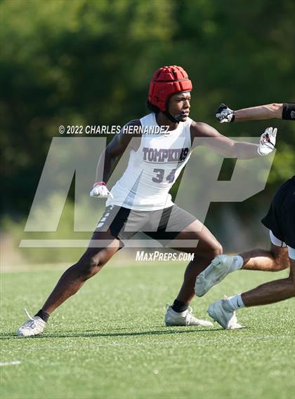 Thumbnail 1 in Harker Heights vs Tompkins (Texas 7 on 7 State Qualifier) photogallery.