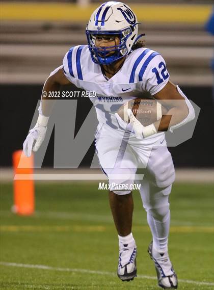 Thumbnail 2 in Steubenville vs. Wyoming (OHSAA Div 4 State Semifinal) photogallery.