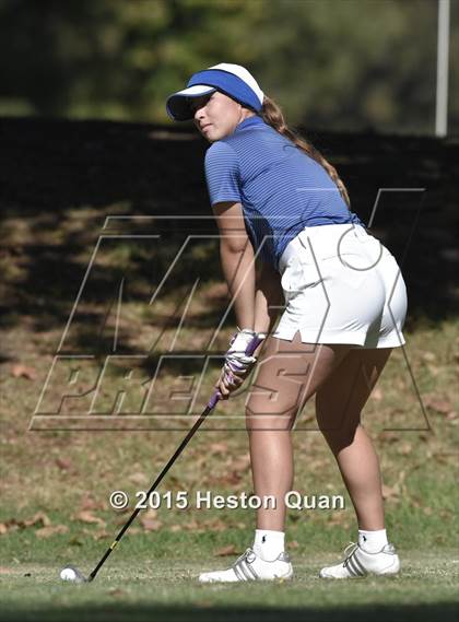 Thumbnail 2 in CIF Southern Section Girls Golf Championships photogallery.