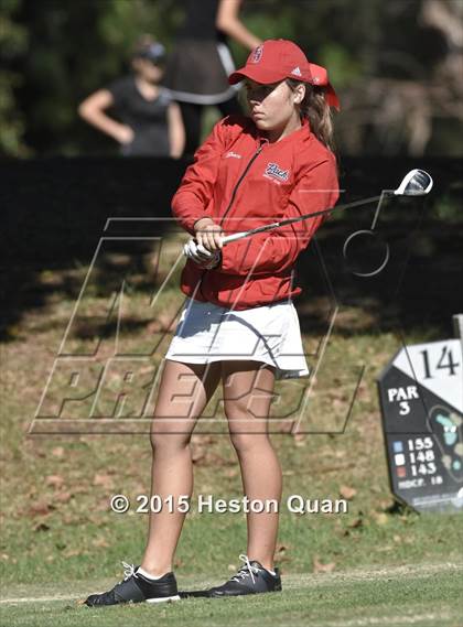 Thumbnail 3 in CIF Southern Section Girls Golf Championships photogallery.