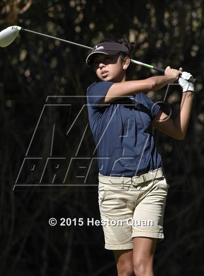 Thumbnail 2 in CIF Southern Section Girls Golf Championships photogallery.