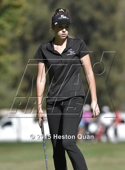 Thumbnail 1 in CIF Southern Section Girls Golf Championships photogallery.
