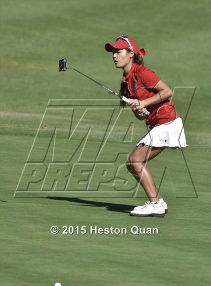 Thumbnail 2 in CIF Southern Section Girls Golf Championships photogallery.