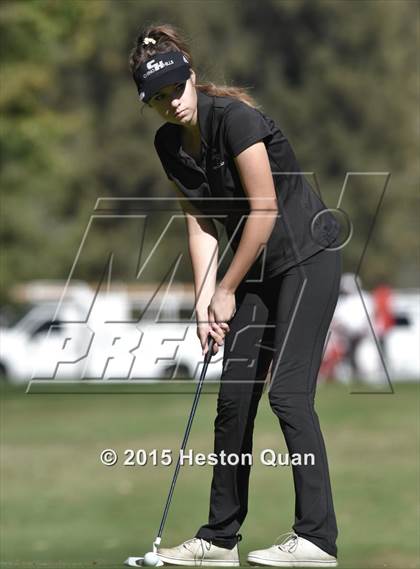 Thumbnail 3 in CIF Southern Section Girls Golf Championships photogallery.