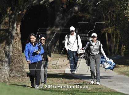 Thumbnail 2 in CIF Southern Section Girls Golf Championships photogallery.