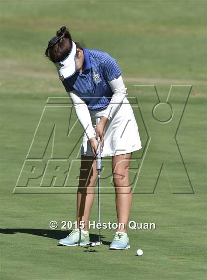 Thumbnail 2 in CIF Southern Section Girls Golf Championships photogallery.
