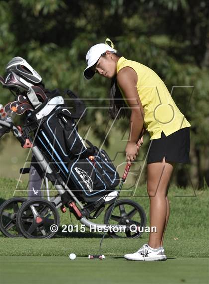 Thumbnail 2 in CIF Southern Section Girls Golf Championships photogallery.