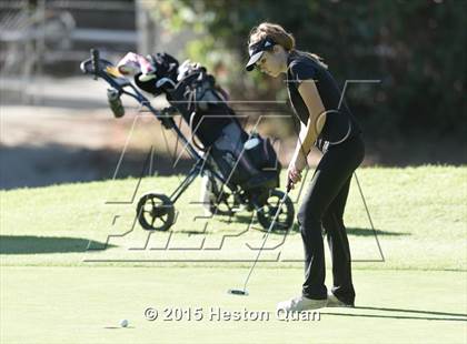 Thumbnail 2 in CIF Southern Section Girls Golf Championships photogallery.