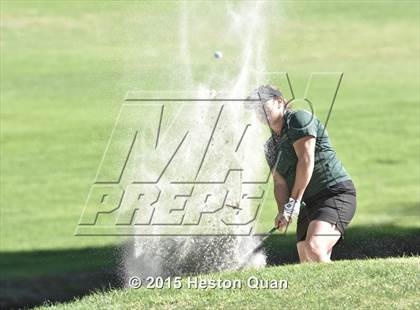 Thumbnail 2 in CIF Southern Section Girls Golf Championships photogallery.