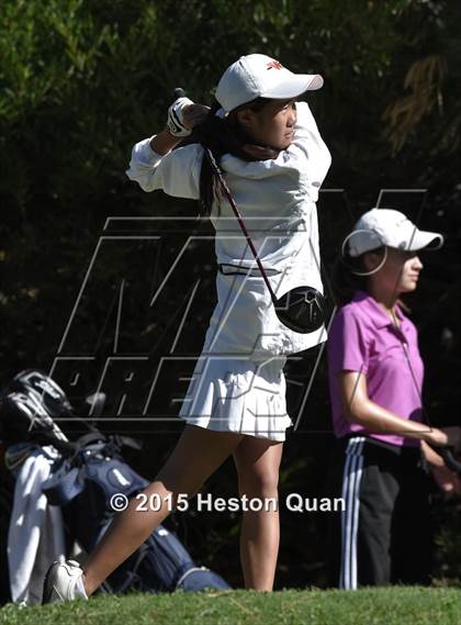 Thumbnail 3 in CIF Southern Section Girls Golf Championships photogallery.