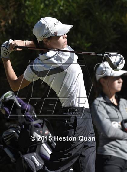 Thumbnail 3 in CIF Southern Section Girls Golf Championships photogallery.