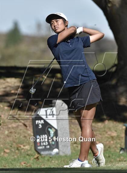 Thumbnail 2 in CIF Southern Section Girls Golf Championships photogallery.