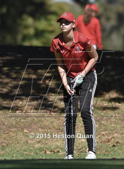 Thumbnail 1 in CIF Southern Section Girls Golf Championships photogallery.
