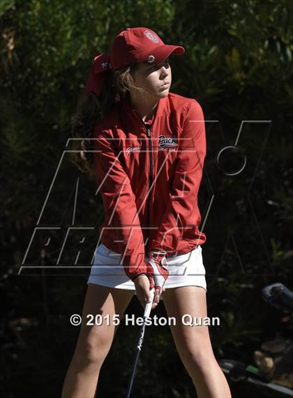 Thumbnail 3 in CIF Southern Section Girls Golf Championships photogallery.