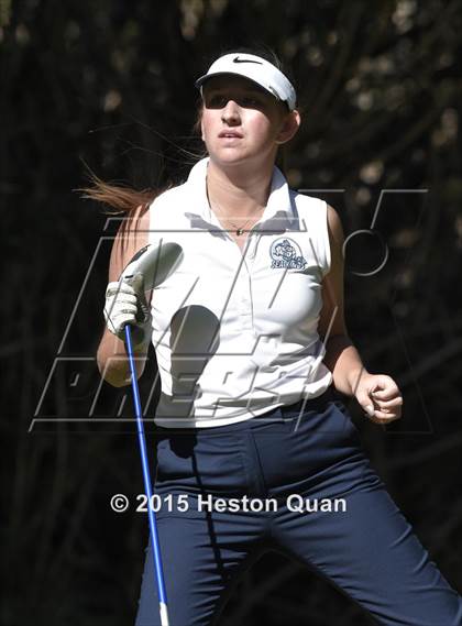 Thumbnail 2 in CIF Southern Section Girls Golf Championships photogallery.