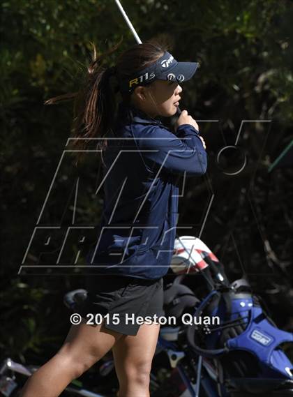 Thumbnail 3 in CIF Southern Section Girls Golf Championships photogallery.