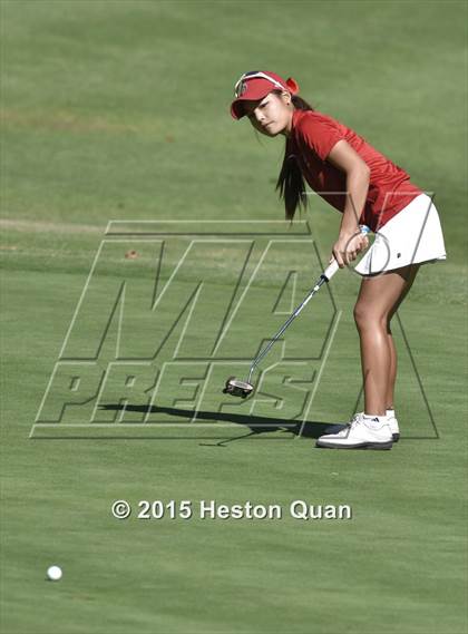 Thumbnail 3 in CIF Southern Section Girls Golf Championships photogallery.