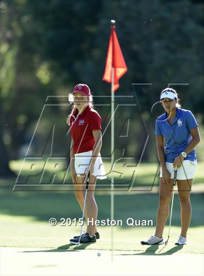 Thumbnail 1 in CIF Southern Section Girls Golf Championships photogallery.