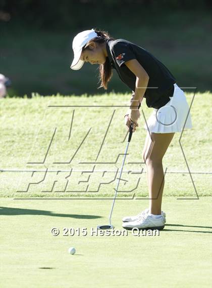 Thumbnail 2 in CIF Southern Section Girls Golf Championships photogallery.