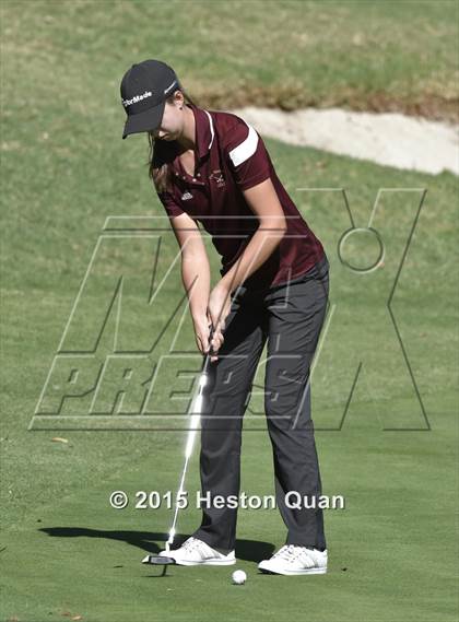 Thumbnail 3 in CIF Southern Section Girls Golf Championships photogallery.