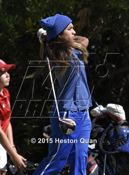Thumbnail 3 in CIF Southern Section Girls Golf Championships photogallery.