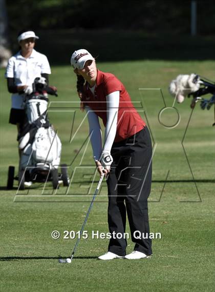 Thumbnail 2 in CIF Southern Section Girls Golf Championships photogallery.