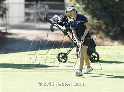 Thumbnail 3 in CIF Southern Section Girls Golf Championships photogallery.