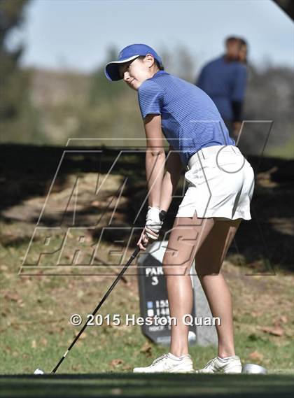 Thumbnail 2 in CIF Southern Section Girls Golf Championships photogallery.