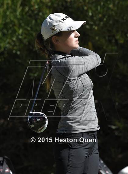Thumbnail 2 in CIF Southern Section Girls Golf Championships photogallery.